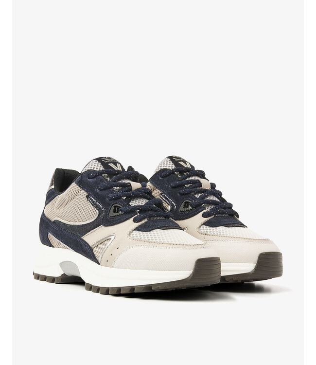 62297-03-603 Danae Vicky Zanza combi - Blue Sneakers