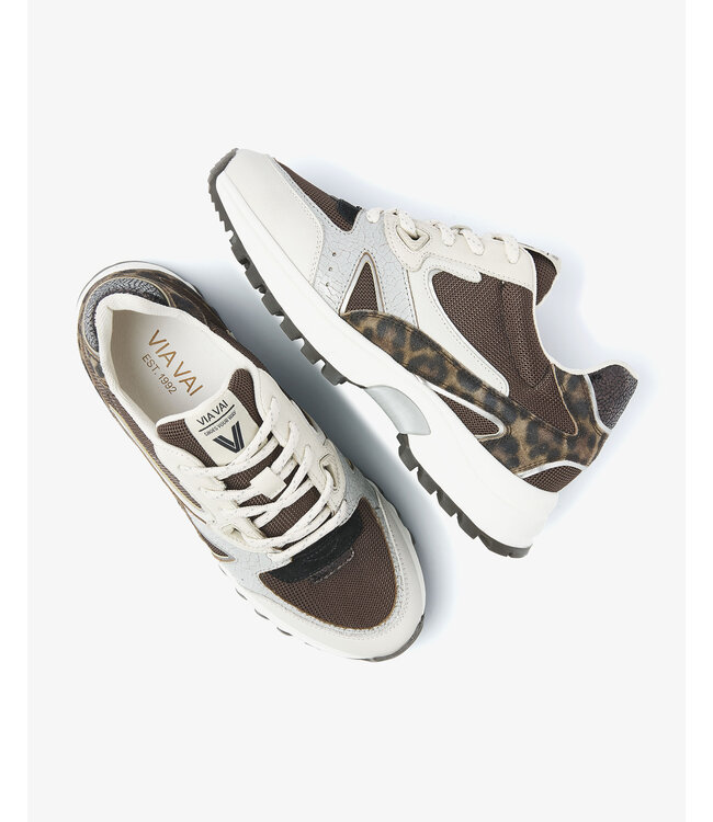 62297-02-252 Danae Vicky Dragon combi - Creme Sneakers