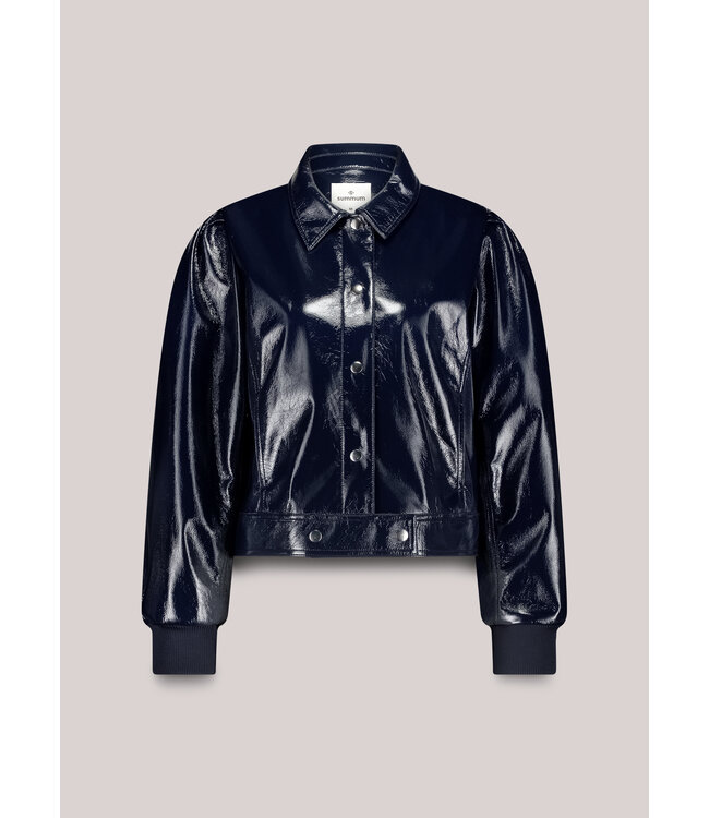 1s1243-12109/000495-MidnightBlue  Jacket Laque