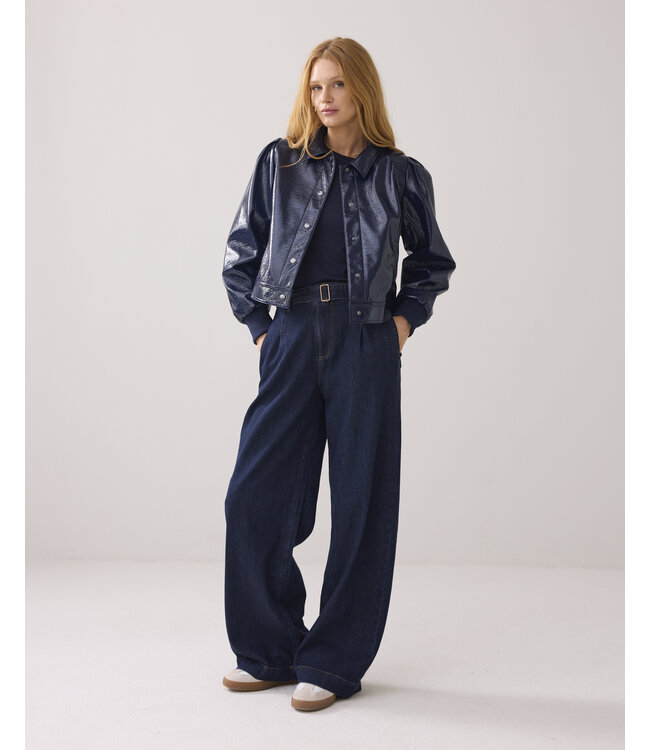 1s1243-12109/000495-MidnightBlue  Jacket Laque