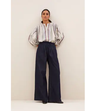 by-bar 25512024/colored lurex stripe  becky colored lurex blouse