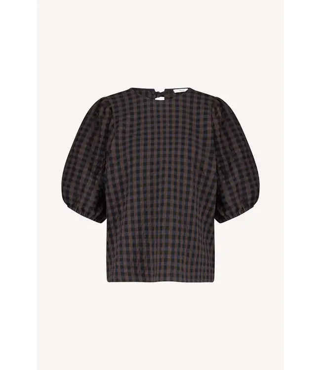 25512028/little check  jet check blouse