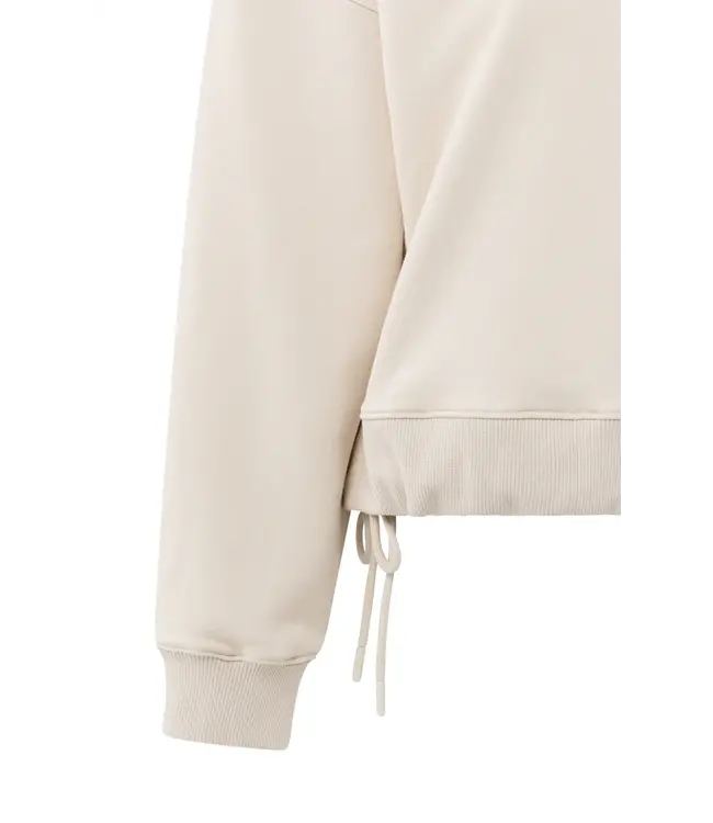 01-109094-508/99005  Sweatshirt with pleat details and side drawstring