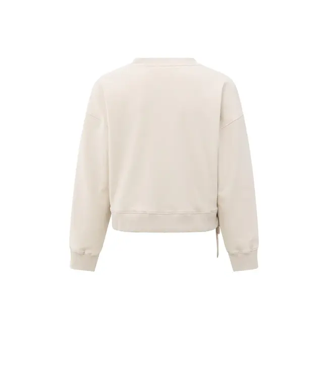 01-109094-508/99005  Sweatshirt with pleat details and side drawstring