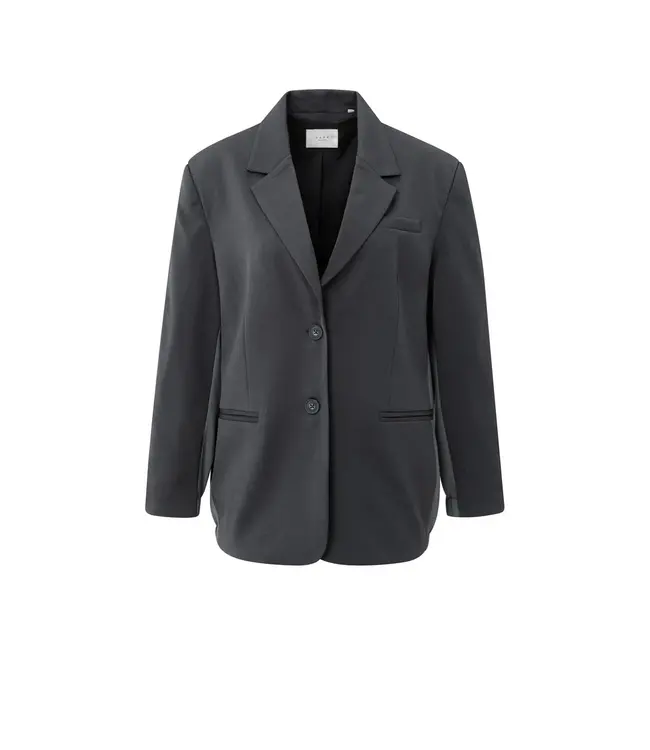 01-501071-508/90205  Loose fit blazer with bomber details