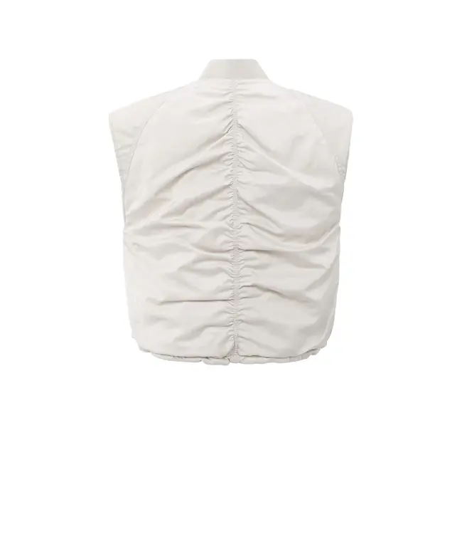 02-021005-508/99013  Reversible padded bodywarmer with zip closure