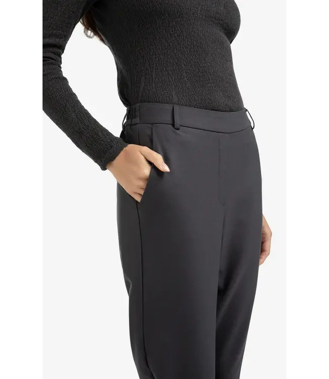 01-301076-508/90205  Trousers with elastic waistband and turned-up hem