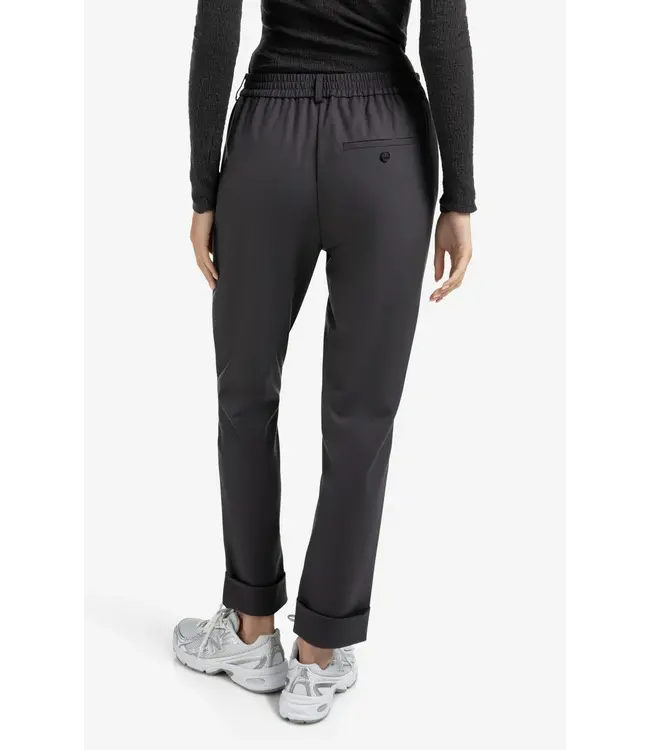 01-301076-508/90205  Trousers with elastic waistband and turned-up hem