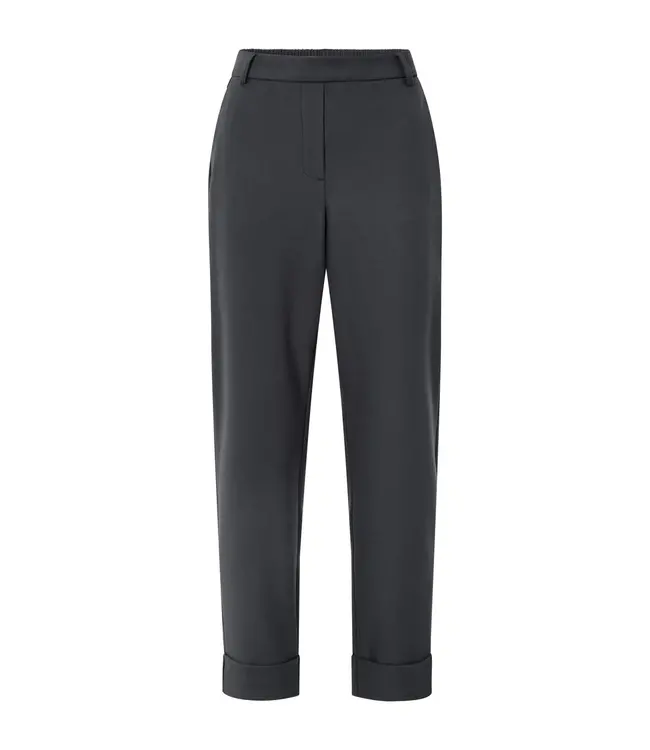 01-301076-508/90205  Trousers with elastic waistband and turned-up hem