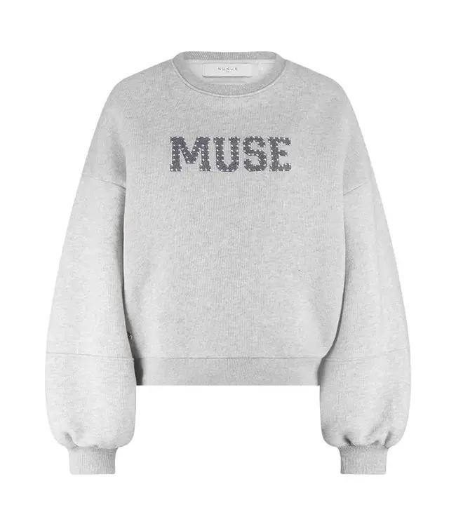 NKF03017/GreyMelange  Muse Pullover
