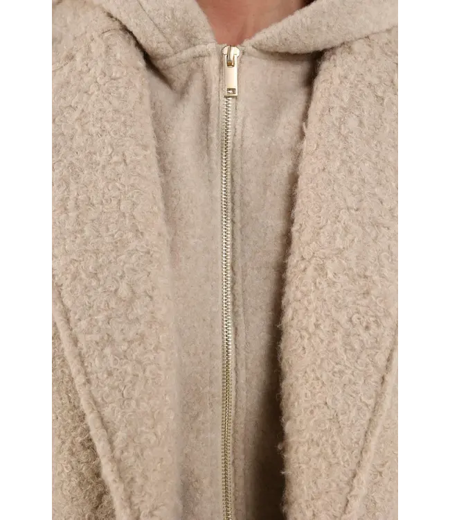 NKF12003/Sand  Inna Jacket Boucle