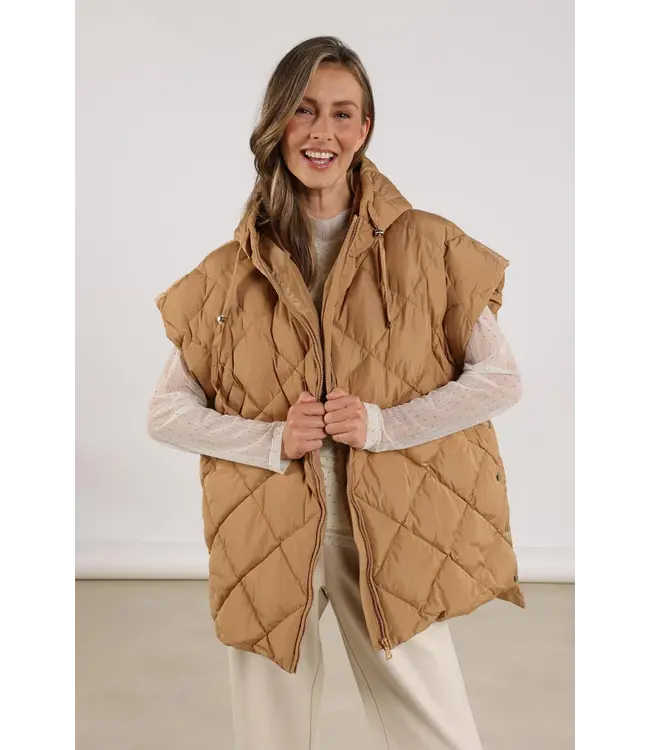 NKF13062/Camel  Willow Jacket