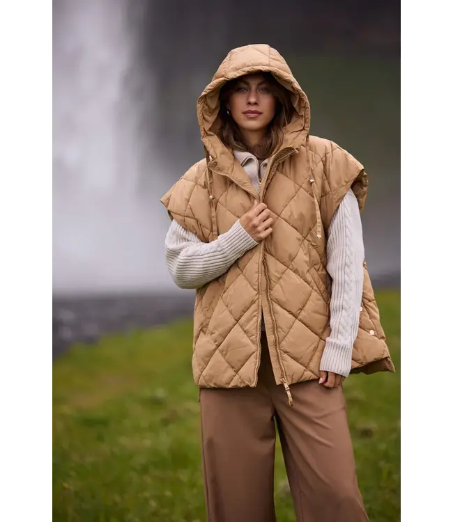 NKF13062/Camel  Willow Jacket