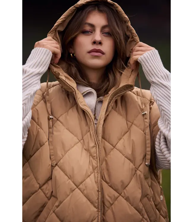 NKF13062/Camel  Willow Jacket