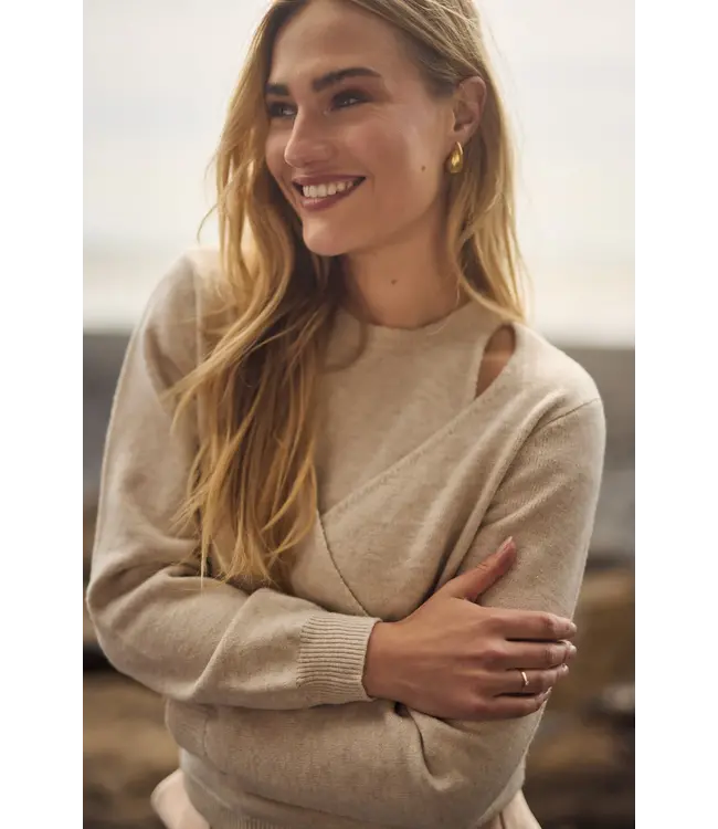 NKF03039/Sand  Fifi Pullover