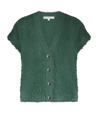 Red Button SRB4672/Pine  Sleeveless Fuzzy