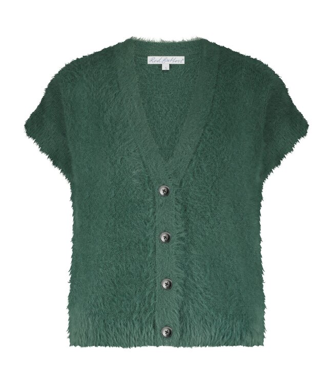 SRB4672/Pine  Sleeveless Fuzzy