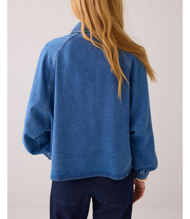 1s1244-5199/000453-Denim  Denim jacket sky twill denim