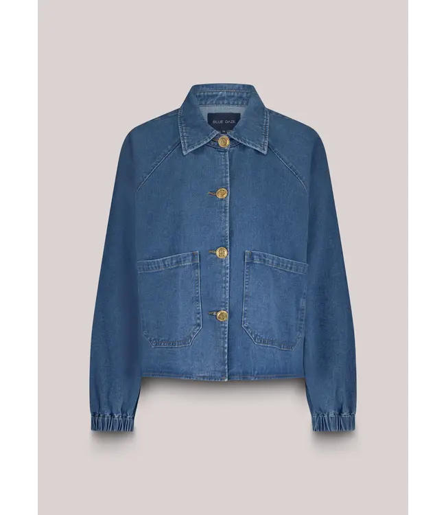 1s1244-5199/000453-Denim  Denim jacket sky twill denim