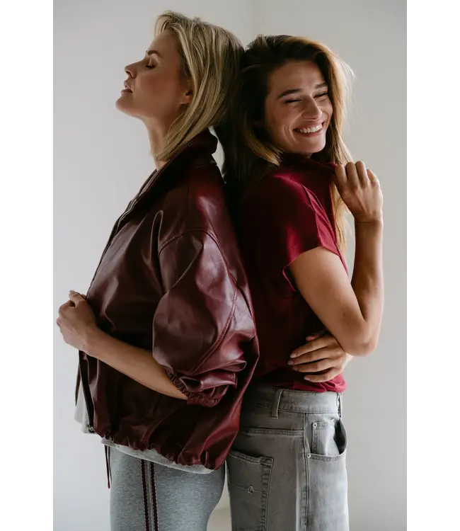 JikkaA5/Burgundy  Jackets
