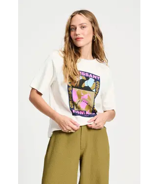 POM Amsterdam SP9249/White  TSHIRT - Croissant Romance POM Amsterdam SP9249/White  TSHIRT - Croissant Romance