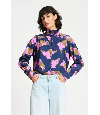 POM Amsterdam SP9257/Blue  BLOUSE - Les Croissants POM Amsterdam SP9257/Blue  BLOUSE - Les Croissants