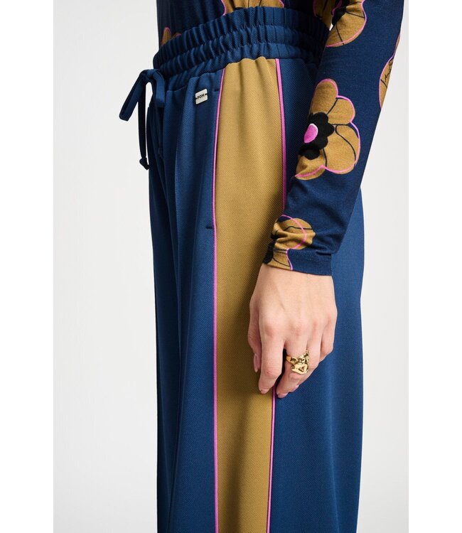 SP9261/Blue  PANTS - Colourblock Nightfall Blue