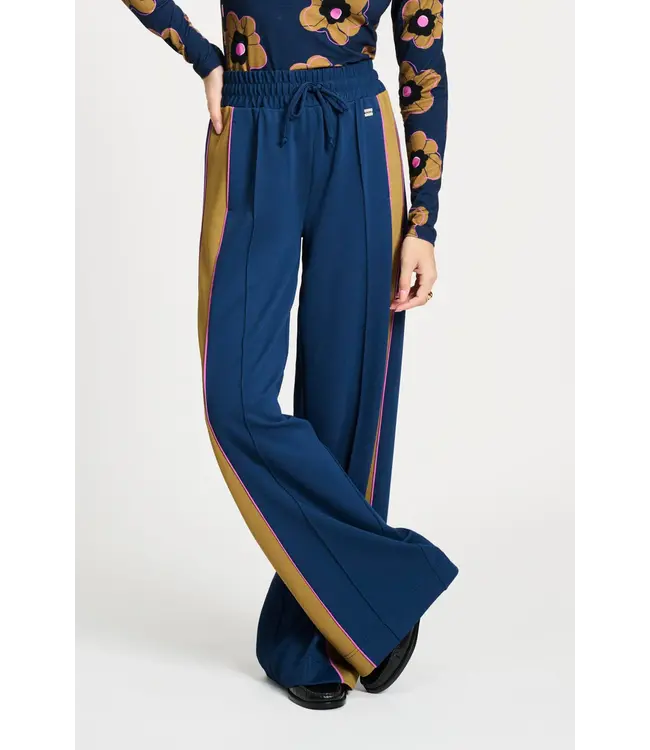 SP9261/Blue  PANTS - Colourblock Nightfall Blue