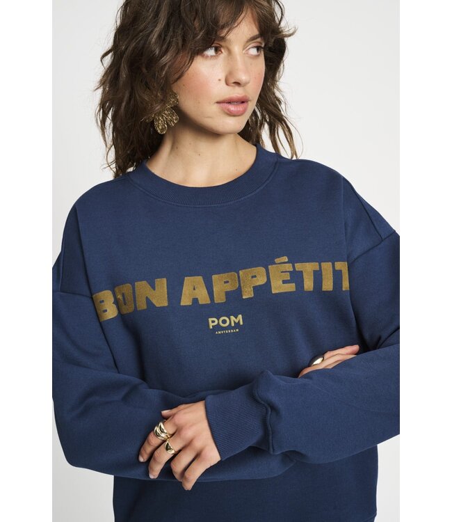 SP9265/Blue  SWEATER - Bon Appetit