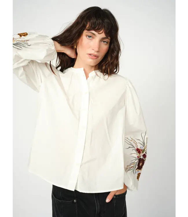 173700/Ecru  MMMysa Popli Shirt