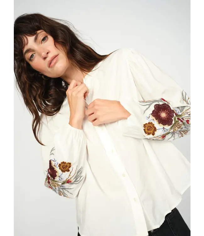 173700/Ecru  MMMysa Popli Shirt