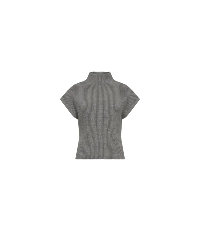 173490/GreyMelange  MMBiola Bine Knit Vest