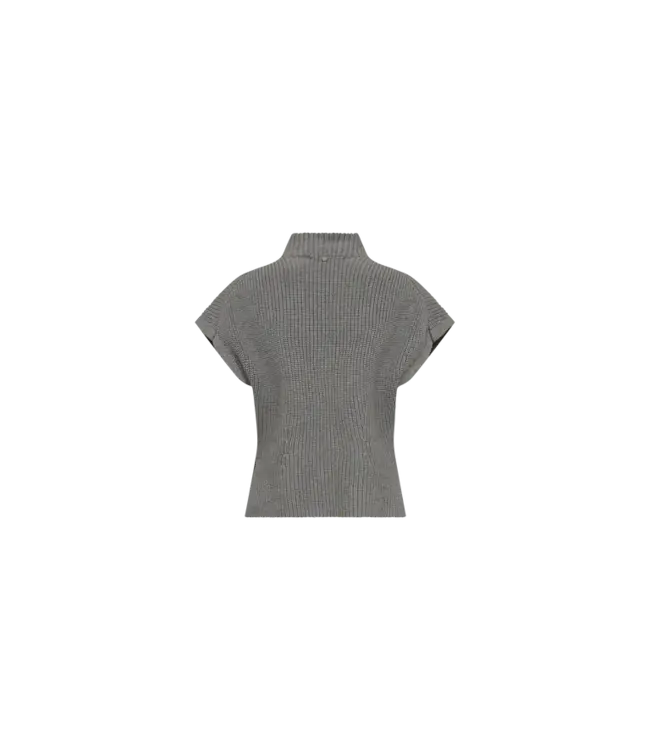 173490/GreyMelange  MMBiola Bine Knit Vest