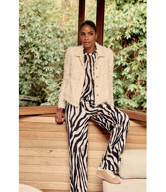 Tramontana C15-17-801/006801-StoneMelange  Fancy Frilled Jacket