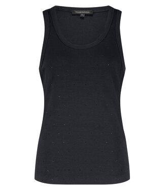 Tramontana Q09-17-401/009000-Black  Rhinestone Singlet