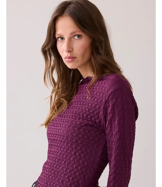 3s5166-30721/000324-WineBerry  Top Structure jersey