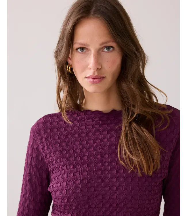 3s5166-30721/000324-WineBerry  Top Structure jersey