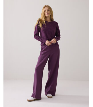 Summum Woman 4s2369-11680/000324-WineBerry  Trousers Foam uni Summum Woman 4s2369-11680/000324-WineBerry  Trousers Foam uni