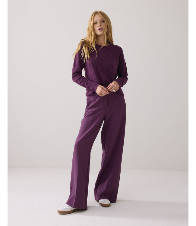 4s2369-11680/000324-WineBerry  Trousers Foam uni