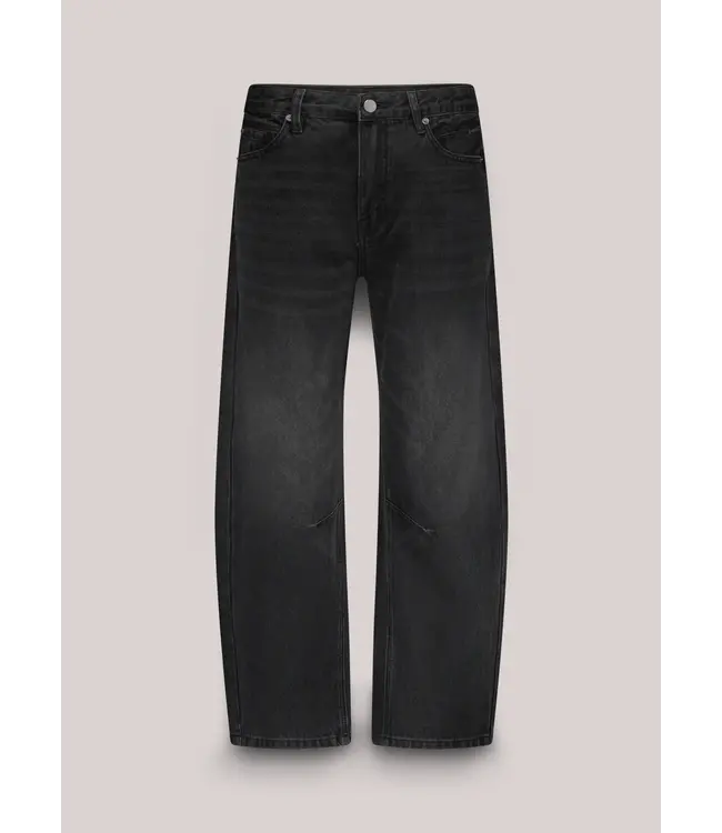 4s2746-5181/000499-BlackDenim  Cocoon fit black cotton jeans