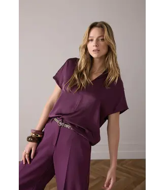 Summum Woman 2s3324-11817/000324-WineBerry  Top sleeveless Silky touch