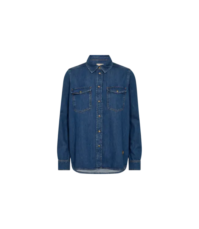 174670/Blue  MMNatalie Denim Shirt