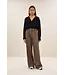 by-bar 25518005/biscuit melee  benji melange pants