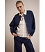 Tramontana C08-17-802/005033-DarkBlueDenim  Pinstriped Denim Bomber Jacket
