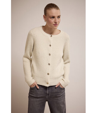 Tramontana O02-17-701/006801-StoneMelange  Sequin Cardigan