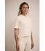 Tramontana E01-17-401/006800-Stone  Structured Short-Sleeve Top