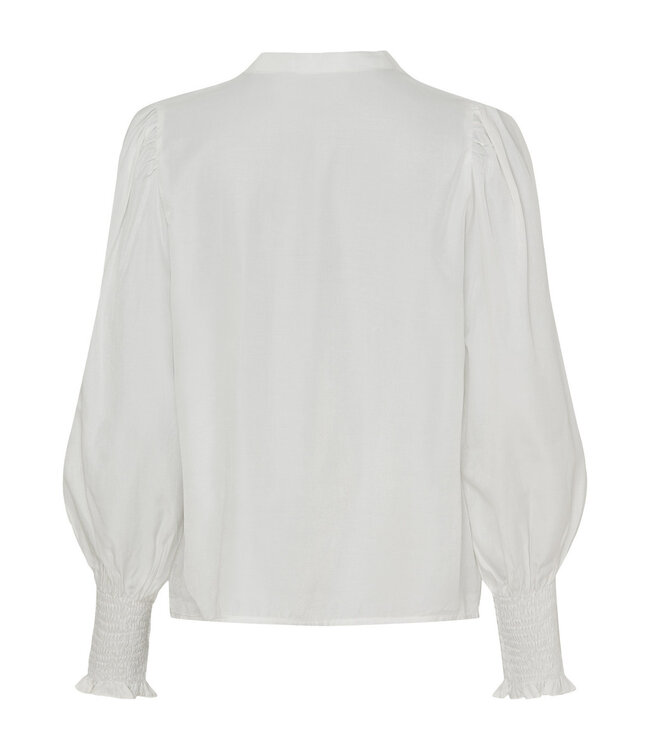 W25.57434/101BrokenWhite  Emily Blouse