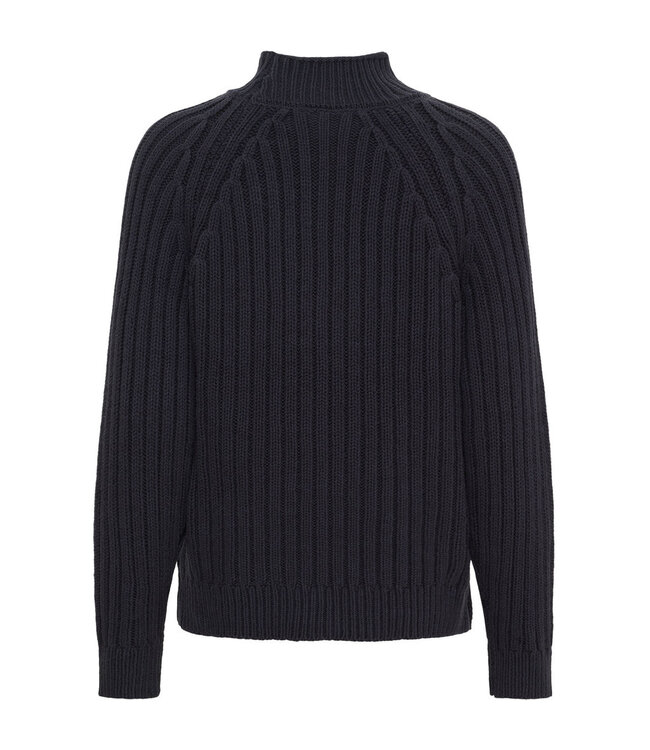 W25.57702/640Navy  Gwen Highneck Pullover