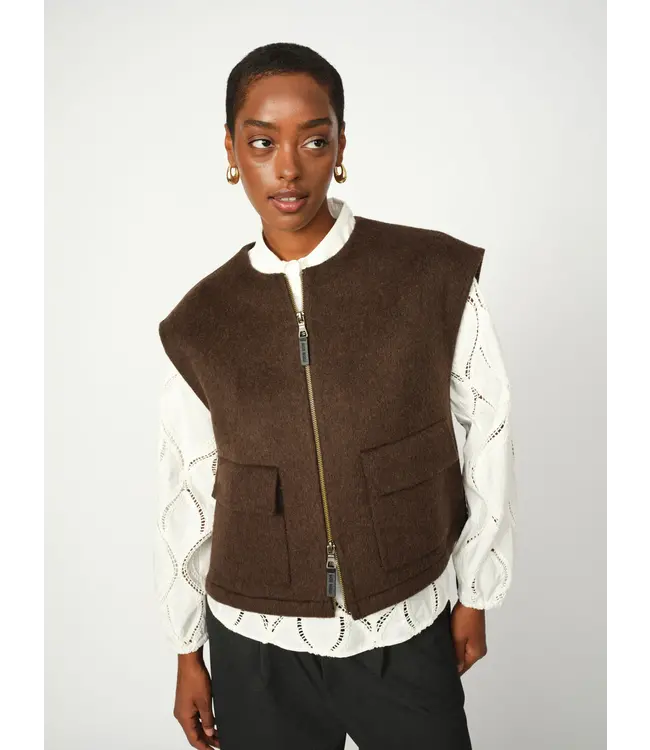 173970/Delicioso  MMElise Loisa Wool Vest