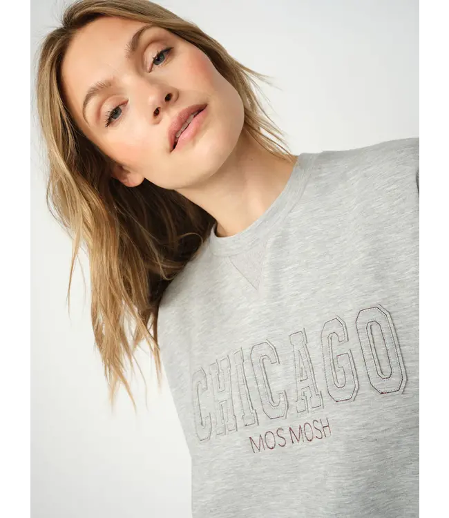 172730/GreyMelange  MMRenzi O-LS Sweatshirt